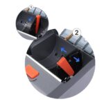 Urovo K419 USB+Bluetooth Mobil Termal Fiş  ve Etiket Yazıcı - Görsel 2