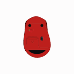 LOGITECH 910-004911, M330 Kırmızı, USB Nano 2,4G Kablosuz, 1000dpi, Optik, 3 Tuşlu, 24ay Pil Ömrü, Sessiz Mouse - Görsel 5