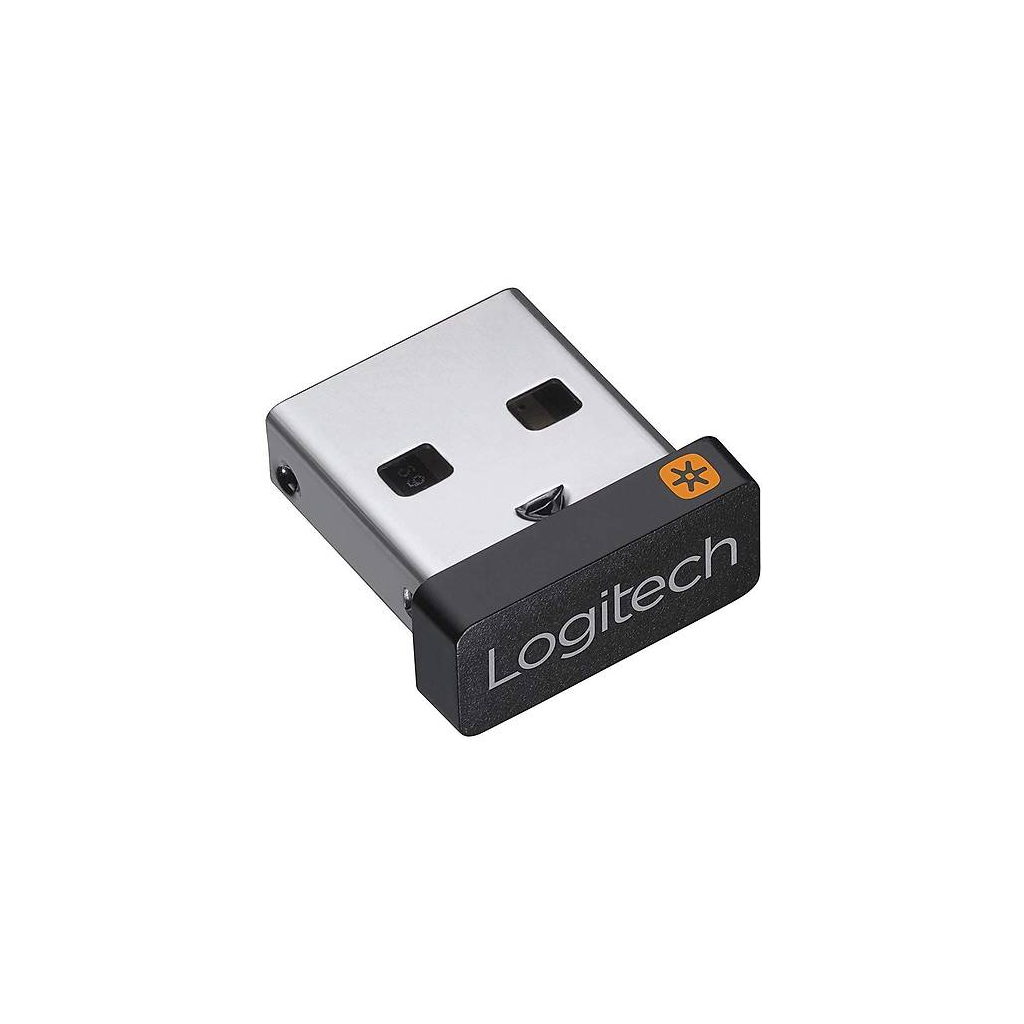 910-005931_1 LOGITECH USB UNIFYING RECEIVER, 910-005931, USB Kablosuz Alıcı, 6 Cihaz için Tek Alıcı - Görsel 1
