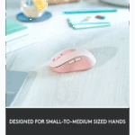 LOGITECH 910-006254, M650 Signature, Rose, Sağ El, USB Nano 2,4G Kablosuz, 4000dpi, Optik, 5 Tuşlu, 24ay Pil Ömrü, Sessiz Mouse - Görsel 6