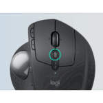 LOGITECH 910-007260, MX ERGO S Trackball Siyah,  Bluetooth, 2048dpi, Optik, 8 Tuşlu, Kablosuz, Mouse