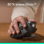 LOGITECH 910-007260, MX ERGO S Trackball Siyah,  Bluetooth, 2048dpi, Optik, 8 Tuşlu, Kablosuz, Mouse - Görsel 2