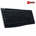 LOGITECH K270, Siyah, 920-003761, Kablosuz, Türkçe Q, Multimedya Klavye - Görsel 2