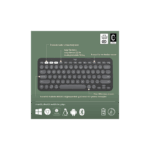 LOGITECH K380S, Pebble Keys 2,  Siyah, 920-011859, Bluetooth, Türkçe, Q, Multimedya, Mini Klavye - Görsel 2