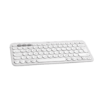 LOGITECH K380S, Pebble Keys 2,  Beyaz, 920-011860, Bluetooth, Türkçe, Q, Multimedya, Mini Klavye - Görsel 3
