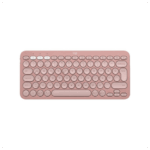LOGITECH K380S, Pebble Keys 2,  Rose, 920-011861, Bluetooth, Türkçe, Q, Multimedya, Mini Klavye
