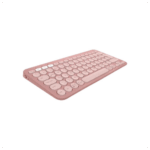 LOGITECH K380S, Pebble Keys 2,  Rose, 920-011861, Bluetooth, Türkçe, Q, Multimedya, Mini Klavye - Görsel 2