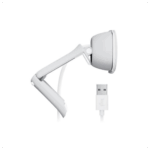 LOGITECH  960-001617, BRIO 100 WCM V-U0072, Full HD, Dahili Mikrofonlu, Beyaz Webcam - Görsel 2