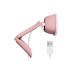 LOGITECH  960-001623, BRIO 100 WCM V-U0072, Full HD, Dahili Mikrofonlu, Rose Webcam - Görsel 2
