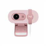 LOGITECH  960-001623, BRIO 100 WCM V-U0072, Full HD, Dahili Mikrofonlu, Rose Webcam - Görsel 3