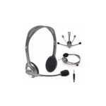 LOGITECH H110, 981-000271, 3,5mm Jac, Çağrı Merkezi, Ofis, Toplantı, Konuşmacı Tipi, Microfonlu Kulaklık - Görsel 2