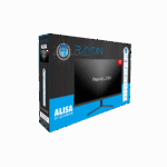 RAYDIN ALISA, 24", 2ms, 75Hz, Full HD, D-Sub, HDMI, Frameless, VA LED Monitör (Siyah) - Görsel 4