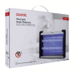 ASONIC AS-A28, Siyah, 4W, 2000V, Masaüstü, Zincir Askılı, 2adet UV Mor Işıklı, Siyah Kasa, Sinek Öldürücü - Görsel 5