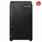 ASUSTOR AS1102TL, 1Gb DDR4 Ram, 2 Yuvalı (2x22TB Destek), 1x2.5GbE Network, USB 3.2, USB 2.0, Tower NAS (Yedekleme) Cihazı