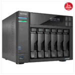 ASUSTOR AS6706T, 8Gb DDR4 Ram, 6 Yuvalı (6x22TB Destek), 4xM.2, PCI-e, 2x2.5GbE Network, 3xUSB 3.2, Tower NAS (Yedekleme) Cihazı - Görsel 2
