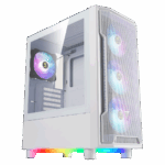 GAMDIAS ATHENA M6 Lite WH, 850W, 80+ Bronze, Tempered Glass, Mesh, ARGB, ATX, White Edition, GAMING KASA - Görsel 4