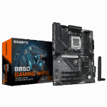 GIGABYTE B850 GAMING WIFI6, 4xDDR5, 3xM.2, DP, HDMI, Type-C, Wi-Fi6E, Bluetooth 5.3, AM5 Soket GAMING Anakart