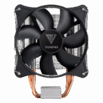 GAMDIAS BOREAS E1-410 MONO, 120mm, CPU  Kule Tipi Hava Soğutma, Doğrudan Temas Teknolojisine Sahip 4 adet Gelişmiş Bakır Isı Borusu (AMD AM4 ve INTEL Tüm işlemciler ile uyumlu)