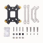 GAMDIAS BOREAS E1-410 MONO, 120mm, CPU  Kule Tipi Hava Soğutma, Doğrudan Temas Teknolojisine Sahip 4 adet Gelişmiş Bakır Isı Borusu (AMD AM4 ve INTEL Tüm işlemciler ile uyumlu) - Görsel 5