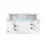 GAMDIAS BOREAS E1-410 WH, White Edition, 120mm, CPU Kule Tipi Hava Soğutma, Doğrudan Temas Teknolojisine Sahip 4 adet Gelişmiş Bakır Isı Borusu (AMD AM4-AM5 ve INTEL Tüm işlemciler ile uyumlu) - Görsel 5