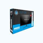 RAYDIN BREEZE, 27", 2ms, 75Hz, Full HD, D-Sub, HDMI, Frameless, VA LED Monitör (Siyah) - Görsel 4