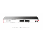 H3C Magic BS218F-HP, 18 Port, GigaBit, 16 Port PoE, 225W, 2 Port GigaBit Uplink, +2 Port GigaBit SFP, Metal Kasa, Yönetilemez, Rack Mount Switch
