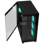 BitFenix CETO 500, 750W 80+ Bronz, Tempered Glass, ARGB, ATX, Akvaryum GAMING KASA - Görsel 3