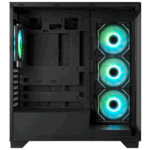 BitFenix CETO 500, 750W 80+ Bronz, Tempered Glass, ARGB, ATX, Akvaryum GAMING KASA - Görsel 4
