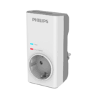 PHILIPS CHP7010W/10, Tekli, Akım Korumalı Priz, 1140 Joules, (Beyaz)