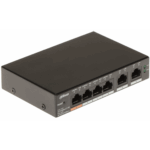 DAHUA CS4006-4ET-60, 4 Port, Megabit, PoE 60W, 2 Port Uplink, Cloud Yönetilebilir, Switch - Görsel 2