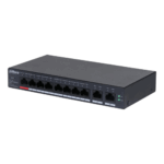 DAHUA CS4010-8GT-110, 8 Port, Gigabit, PoE 110W, 2 Port Uplink, Cloud Yönetilebilir, Switch - Görsel 3