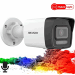 HIKVISION DS-2CD1043G2-LIUF 4Mpix, 2,8mm Lens,  H265+, 30Mt Gece Görüşü, Hybrid Light, SD Kart,Dahili Mikrofon, PoE, Bullet IP Kamera - Görsel 2