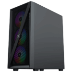 Xigmatek EN40979, BLADE, 650W 80+, Mesh Panel, Tempered Glass, Rainbow, ATX GAMING KASA - Görsel 3