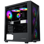 Xigmatek EN40979, BLADE, 650W 80+, Mesh Panel, Tempered Glass, Rainbow, ATX GAMING KASA - Görsel 4