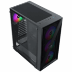 Xigmatek EN40979, BLADE, 650W 80+, Mesh Panel, Tempered Glass, Rainbow, ATX GAMING KASA - Görsel 5