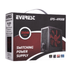 EVEREST EPS-4900B, 350W Peak, 12cm Fan, ATX, Power Supply (PSU) - Görsel 5