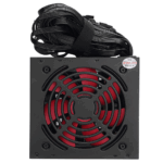 EVEREST EPS-600A, Peak 600W, 12cm Fan, ATX, Aktif PFC, GAMING Power Supply (PSU) Bulk - Görsel 2