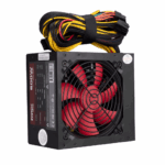 EVEREST EPS-600A, Peak 600W, 12cm Fan, ATX, Aktif PFC, GAMING Power Supply (PSU) - Görsel 2