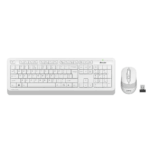 A4 TECH FG1010, Beyaz, FSTYLER, 2.4Ghz Kablosuz, Türkçe Q, Klavye Mouse Set