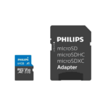 PHILIPS FM64MP65B, 64GB, SDXC, UHS-I, V30, Class10, MicroSD Kart Bellek (SD Adaptörlü) - Görsel 2