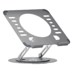 FRISBY FNC-5175ST, 10"-15.6" Taşınabilir,  Katlanır, Notebook Standı, Ayarlanabilir Yükseklik, Alüminyum (Gümüş)