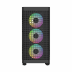 GAMDIAS ATHENA M3, 850W, 80+ Bronze, Tempered Glass, Type-C, Mesh Ön Panel, ARGB, ATX, GAMING KASA - Görsel 4