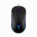 GAMDIAS AURA GS3, Çok Renkli Aydınlatma,  USB Kablolu, 6 Tuşlu, Gaming Mouse, 3.600 DPI, Siyah