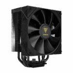GAMDIAS BOREAS E2-410, Black Edition, 120mm, CPU Kule Tipi Hava Soğutma, Doğrudan Temas Teknolojisine Sahip 4 adet Gelişmiş Bakır Isı Borusu (AMD AM4-AM5 ve INTEL Tüm işlemciler ile uyumlu)