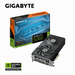 GIGABYTE GV-N5060EAGLE OC-8GD, RTX5060, EAGLE OC, 8Gb, GDDR7, 128BIT, 2 Fanlı, 1xHDMI, 3xDP, GAMING Ekran KARTI