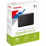 TOSHIBA HDTB510EK3AA, Canvio Basic, 1TB, 2.5" USB 3.2, Taşınabilir, Harici HDD, (Black) - Görsel 5