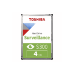 TOSHIBA S300, HDWT840UZSVA, 3.5", 4TB, 256Mb 5400 Rpm, 7/24 Güvenlik HDD