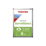 TOSHIBA S300, HDWT860UZSVA, 3.5", 6TB, 256Mb 5400 Rpm, 7/24 Güvenlik HDD