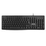 EVEREST KB-619, USB Kablolu, Türkçe Q, Multimedya Klavye (Siyah) - Görsel 2