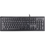 A4 TECH KR-92, Siyah, USB Kablolu, Türkçe Q, Multimedya, Klavye